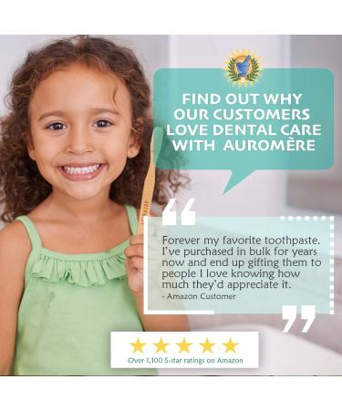 Auromere Ayurvedic Herbal Toothpaste - Fresh Mint 4.16 oz | Natural Teeth Whitening & Fresh Breath - Buy Online on GoSupps.com