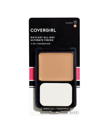 COVERGIRL Outlast All-Day Ultimate Finish Foundation Classic Tan 0.4 oz - Long-Lasting Coverage for Flawless Skin - Buy Online on GoSupps.com