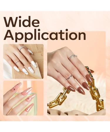 Modelones 8-in-1 Nail Builder Gel Set - 6 Colors | Hard Gel for Nail Extensions | Builder Gel in a Bottle - Buy Online on GoSupps.com