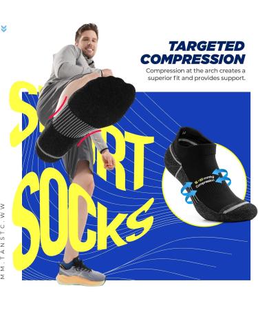 Coolmax Sneaker Socks for Men & Women - Breathable Hiking & Running Socks | Sizes 35-50 | Anti-Bubble Outdoor Trekking Sports Socks - Buy Online on GoSupps.com