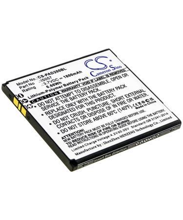 IS057 1800mAh Battery Compatible with myPOS D200 IS275 D200 D200T Mini 3.7V