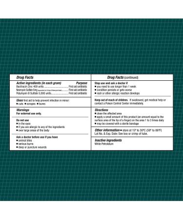CareALL 1oz Triple Antibiotic Ointment - Pack of 3 | First Aid for Minor Scratches & Wounds | Prevents Infection - Compare to Leading Brand - Buy Online on GoSupps.com