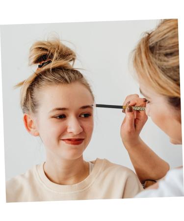 NOLITOY 2pcs Brow Brush Eyebrow Pencil Waterproof) Eyebrow Pencil Brush Palette Make up Filler Women's 1 count (Pack of 1) Black - Buy Online on GoSupps.com