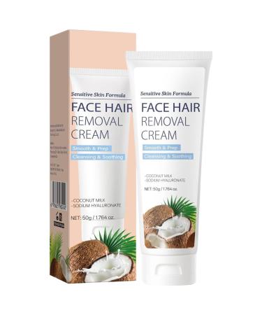 Generisch Sensitive hair removal cream | Women's facial cream 50g hair removal cream for everyday use leisure and holidays