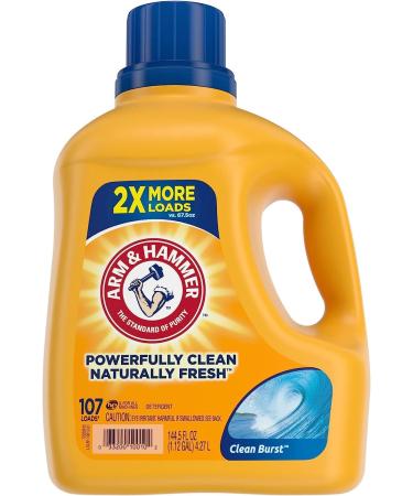 Buy Clean Burst Laundry Detergent with Outdoor Fresh Fabric Softener - 107 Loads 144.5 Fl Oz | Best International Shipping - Buy Online on GoSupps.com
