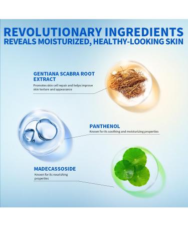 Soothing & Comforting Face Serum - Repair & Moisturize Skin with Panthenol & Gentiana Scabra Extract | 1.01 FL OZ - International Shipping Available - Buy Online on GoSupps.com