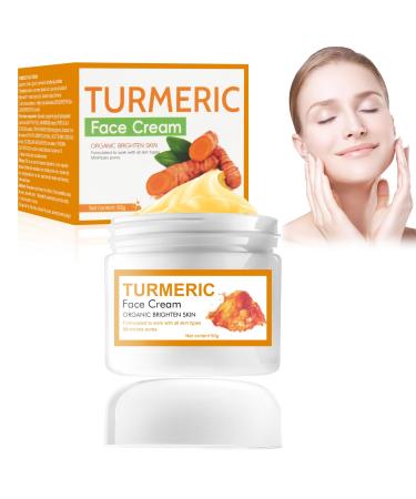 Turmeric Moisturizer Cream,Turmeric Cream,Anti Aging Cream,Turmeric Face Cream for Dark Spots,Face Repair Cream for Face and Neck Skin Repair Cream Skin Care