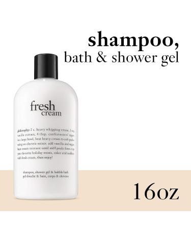 Philosophy Fresh Cream Shower Gel 16 Fl Oz: Mint Body Spritz, Eau de Toilette - Nozzle Spray Excluded - Buy Online on GoSupps.com