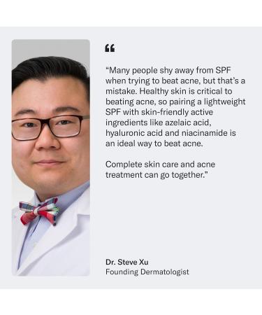 Geologie Clear Skin Face Cream | Clear System Daily Moisturizer with SPF15 for Acne-Prone Skin | Azelaic Acid Niacinamide & Hyaluronic Acid | Lightweight & Oil Free | 60 ML 2 Fl Oz (Pack of 1) - Buy Online on GoSupps.com