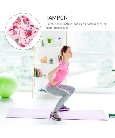 Heallily Ladies 5pcs Charcoal Menstruation Pads - Sanita Panty Liners for Regular to Heavy Flow | Eco-Friendly Cloth Pads - Buy Online on GoSupps.com