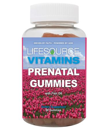 LifeSource Vitamins Prenatal Multi-Vitamins & Minerals with DHA - Omega 3 / Proprietary Formula