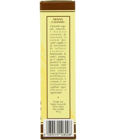 Henne Natur Chestnut Hair Colour Powder 90 g - Buy Online on GoSupps.com