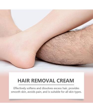  G n rique Hair Removal Cream Hair Shaving Cream - Intimate Body Hair Remover | Painless Hair Removal Cream with Spatula Applicator for Women and Men - Buy Online on GoSupps.com