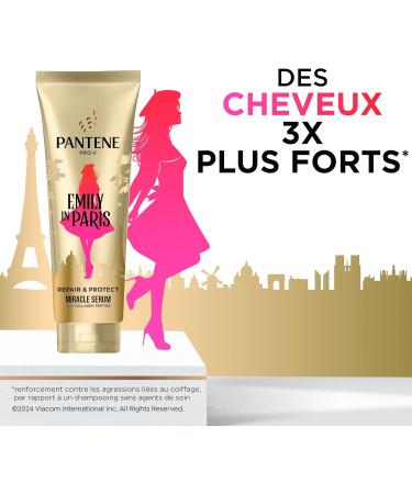 Pantene x Emily in Paris Repair & Protect Conditioner Serum 220ml Limited Edition. Revitalizes Damaged Hair. Enriched with Pro-V Nutrients and Collagen Peptides - Buy Online on GoSupps.com
