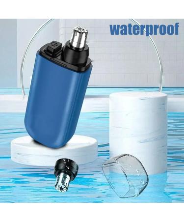 Buy Housgift Portable Nose Hair Trimmer - Rechargeable & Waterproof 2 in 1 Nose & Ear Hair Remover for Men - Black | International Shipping Available - Buy Online on GoSupps.com