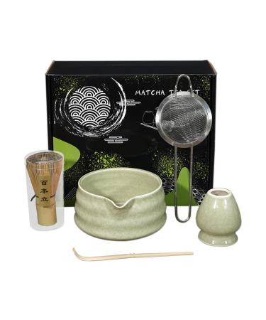 Tea Set Safe Natural Lot de 5 outils pour cuisine domestique salle manger c r monie du th amis ou coll gues Light Green