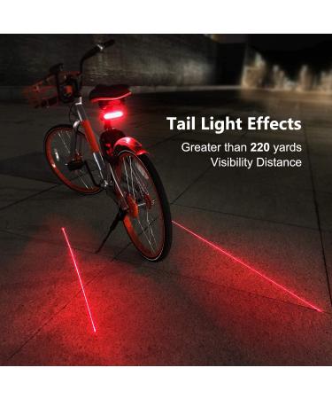 Oricycle Rechargeable Bike Tail Light with Remote Control - Turning Lights, Ground Lane Alert - Waterproof Safety Light for Cycling - Buy Online on GoSupps.com
