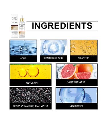 Peel Shot Glow Rice Ampoule Duo Black & White Rice Peeling Ampoule New Soft Rice Exfoliating Face and Body Black and White Rice Exfoliant for All Skin Types -2PCS | 3.38 Fl Oz Each. - Buy Online on GoSupps.com