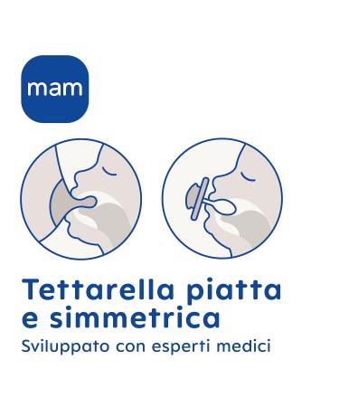 MAM Original Start Pacifiers for Newborns - Set of 2 Rubber with Case 0-2 Months Pink | International Shipping Available - Buy Online on GoSupps.com