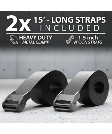 Synergee Wood Olympic Gymnastics Rings 1.25" and 1" Grip with Adjustable Straps & Grip Tape for Pull Ups  Dips and Muscle Ups d) 1.25" with Grip Tape - Buy Online on GoSupps.com