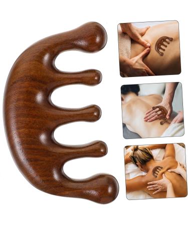 Ipetboom Peigne de Massage Bois Outil de Massage Corporel Cr atif Masseur Bois Pratique - Buy Online on GoSupps.com
