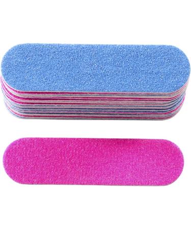 Potadak 200 Pieces Nail Files Double Colour Mini Buffer Sanding 180/240 Disposable Manicure Tools - Buy Online on GoSupps.com