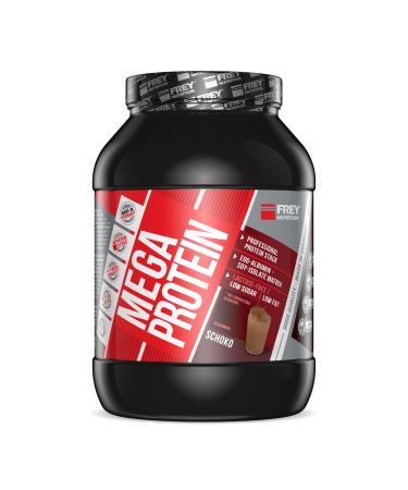 Frey Nutrition Mega Protein Chocolate Can 1 pack (1 x 750 g) Chocolate 750 g (1 pack) - Buy Online on GoSupps.com