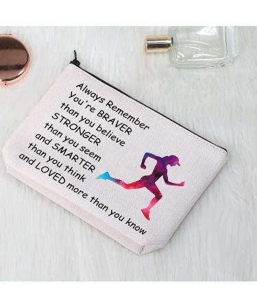 Running Lover Gifts | Inspirational Runner Bag & Cosmetics Organizer for Women | Perfect Cross Country Running Gift - Buy Online on GoSupps.com