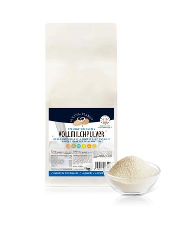 GOLDEN PEANUT Whole milk powder spray dried 1 kg Dry milk powder Milk Baking Ice cream