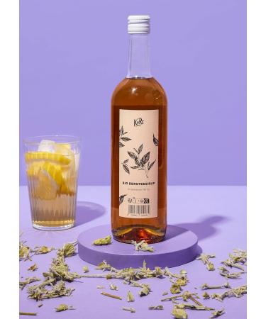 KoRo - Organic herbal tea syrup 750ml - Greek mountain tea taste - Syrup for refining drinks - Gentle manufacturing process - Buy Online on GoSupps.com