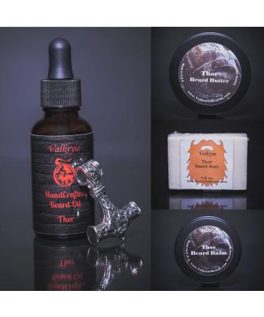 Premium Beard Care Kit (Thor) | Ultimate Grooming & Growth Essentials for Men - Buy Online on GoSupps.com