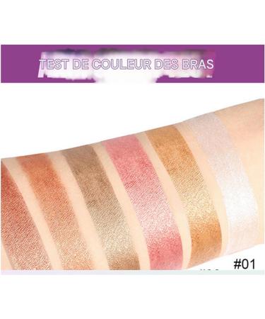  xowwyue Shiny Eyeliner - 6 Pieces Face Makeup - Eyeliner Pencil Makeup | For Beauty Lovers Wedding Cosplay Artists Brides Stage Shows Special Events - Buy Online on GoSupps.com