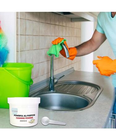 Powerful All Purpose Cleaning Powder Kitchen All-Purpose Powder Cleaner Household Foam Rust Remover Kitchen Stubborn Stains Cleaner Multi-Purpose Foam Cleaner Rust Remover (250g) - Buy Online on GoSupps.com