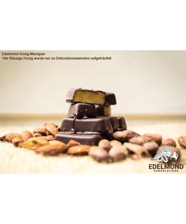 Edelmond Organic Honey Praline with Almonds & Cocoa Beans - Handmade Sugar-Free Gluten-Free Lactose-Free - Buy Online on GoSupps.com