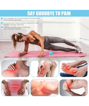 Trigger Point Dr cker & Fascia Ball | Suction Cup Massage Ball for Muscle Pain Relief in Shoulders Neck Arms Back & Legs - Buy Online on GoSupps.com