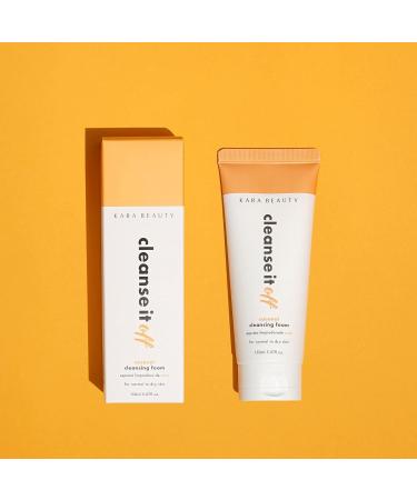 Kara Beauty CLEANSE IT OFF Coconut Facial Cleansing Foam - VEGAN - Buy Online on GoSupps.com