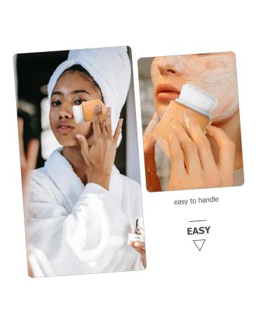 Beech Wood Facial Cleansing Brush | Eco-Friendly Face Scrubber for Skincare | Manual Facial Cleaning Brush - Buy Online on GoSupps.com