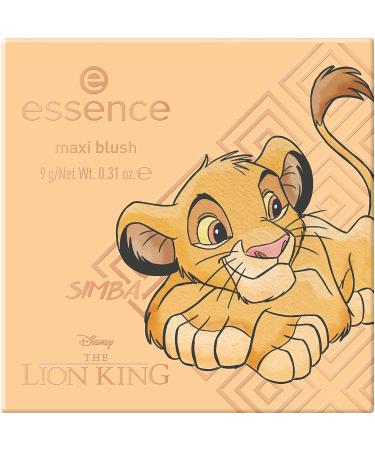 Essence Lion King Maxi Blush - Limited Edition Disney Collection | Highly Pigmented & Long Lasting Powder | Vegan & Cruelty Free - 01 Remember Who You Are - Buy Online on GoSupps.com