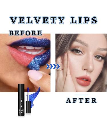 Meilury Lip Stain Set - 5 Colors Peel Off Mask Lip Gloss & Tattoo Tint Matte Lipstick for Long-Lasting Waterproof Stain - Women's Non-Stick Cup Lip Tint (5 Colors) - Buy Online on GoSupps.com