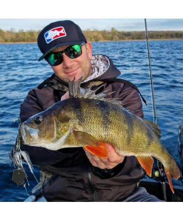LMAB CHATTERBAIT K fi Multi Vibe - 1/0 & 5/0 Angelk der f r Zander Barsch & Hecht | Effektiver Blade Bait - 14g Firetiger - Buy Online on GoSupps.com