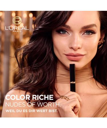 L'Or al Paris Color Riche Matte Lipstick 601 Worth It - 16-Hour Powdery Matte Finish Intense Volume 1.8g - Buy Online on GoSupps.com