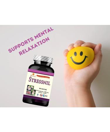 Sewanti Stressnil 90 Capsule NPN 80023388 multicolor 100 gram - Buy Online on GoSupps.com