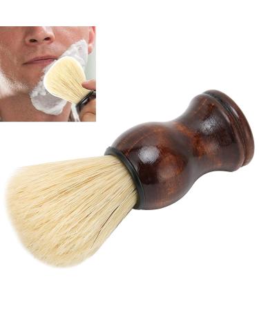 Beard Razor Brush | Light Wooden Handle | Foaming & Cleaning Tool for Beard & Mustache Care - Buy Online on GoSupps.com