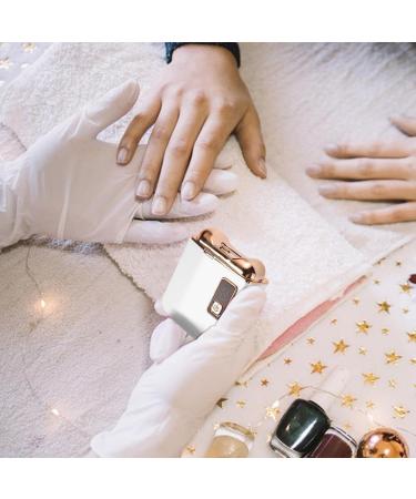 Electric Nail Clippers 3 Modes Adjustable Safety Fingernail Trimmer - Quiet Electric Fingernail Clippers with Storage Light Electric Manicure Pedicure Tool for Home White - Buy Online on GoSupps.com