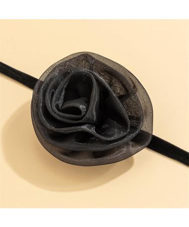 Oralgo 3D Rose Necklace - Versatile Fabric Collarbone Chain & Fashionable Flower Accessory - Buy Online on GoSupps.com