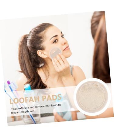 minkissy 1 Set Loofah Face Wash Make up Sponge Face Sponges Facial Cleansing Pads Round Face Scrub Wash Pads Facial Cleaning Pad Face Cleaning Pad Beauty Sponge Cotton Eyes Makeup Puff Miss - Buy Online on GoSupps.com