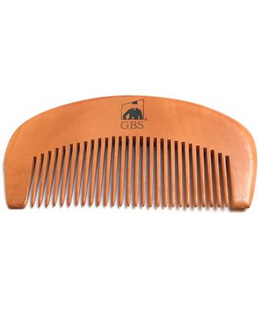 GBS Beard Oil with Premium Oval Wood Beard Brush with Boar Bristles and Bamboo All Fine Beard Comb - Buy Online on GoSupps.com