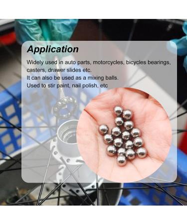 Weideer 220pcs Stainless Steel Paint Mixing Balls 5.5mm - Metal Agitator Nail Polish Precision Bearing Balls - K-084-220 - Buy Online on GoSupps.com