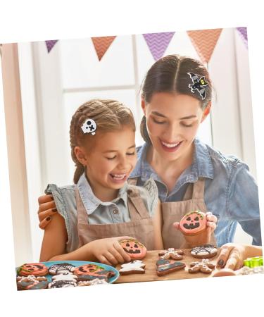 minkissy 4 Pairs Halloween Hair Clips Alligator Hair Clip Witch Accessories Witch Hat Hair Clips Spider Hair Clips Hair Clips Skull Hair Barrette Alligator Clip Pumpkin Child Felt - Buy Online on GoSupps.com