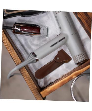 Minkissy 2-Pack Razor Holster & Travel Supplies | PU Leather Razor Case | Double-Edged Razor Protection Cover - Buy Online on GoSupps.com